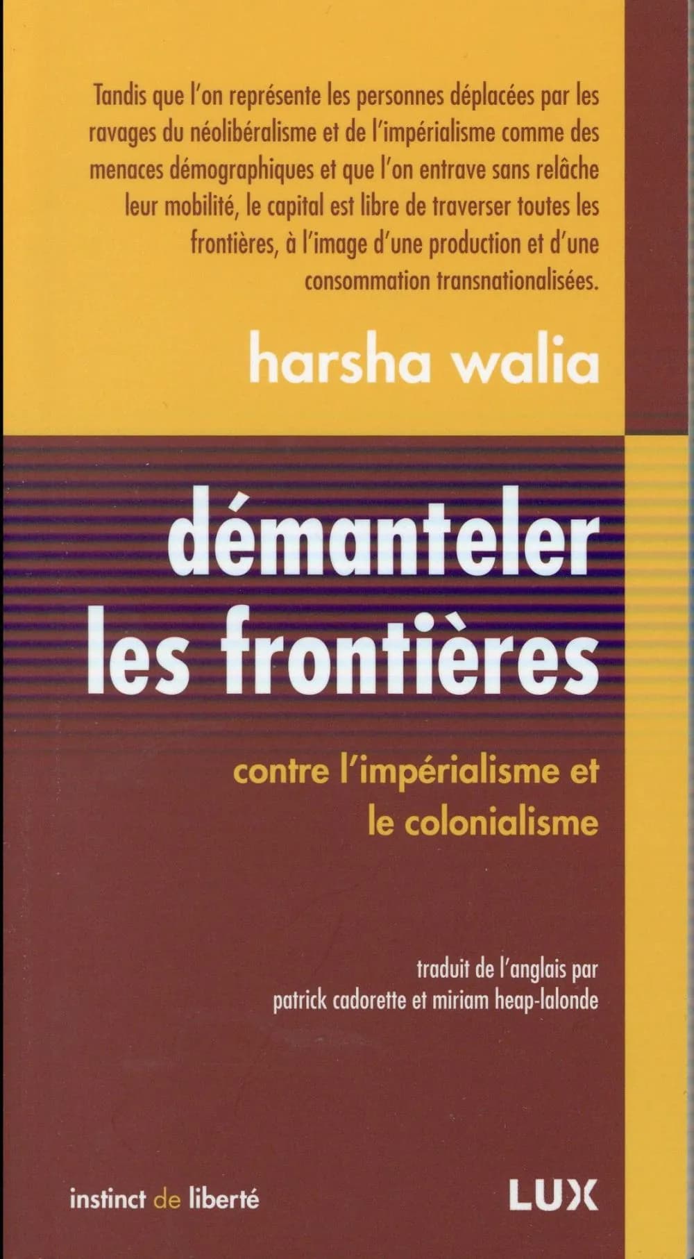 Démanteler les frontières : Contre l'impérialisme et le colonialisme