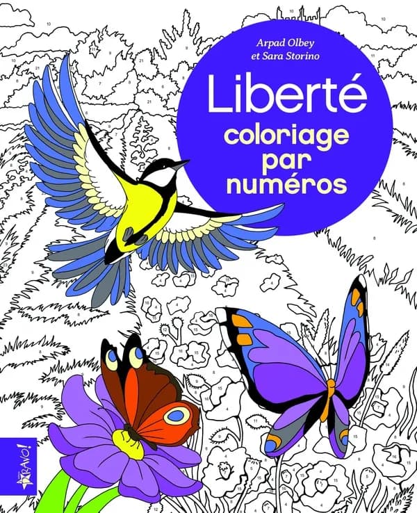 Coloriage par numéro : liberté