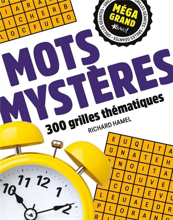 Cerveaux actifs : méga grand : mots mystères