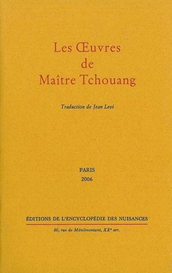 Les oeuvres de maître Tchouang
