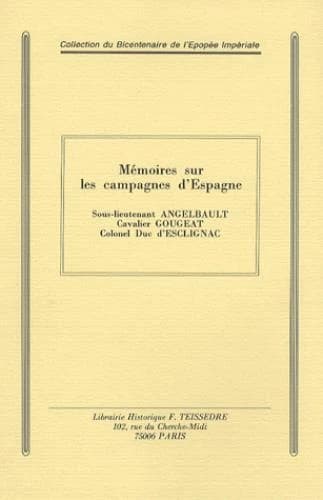 Mémoires sur les campagnes d'Espagne : extraits du "Carnet de la Sabretache", années 1897-1898-1899-1901-1903
