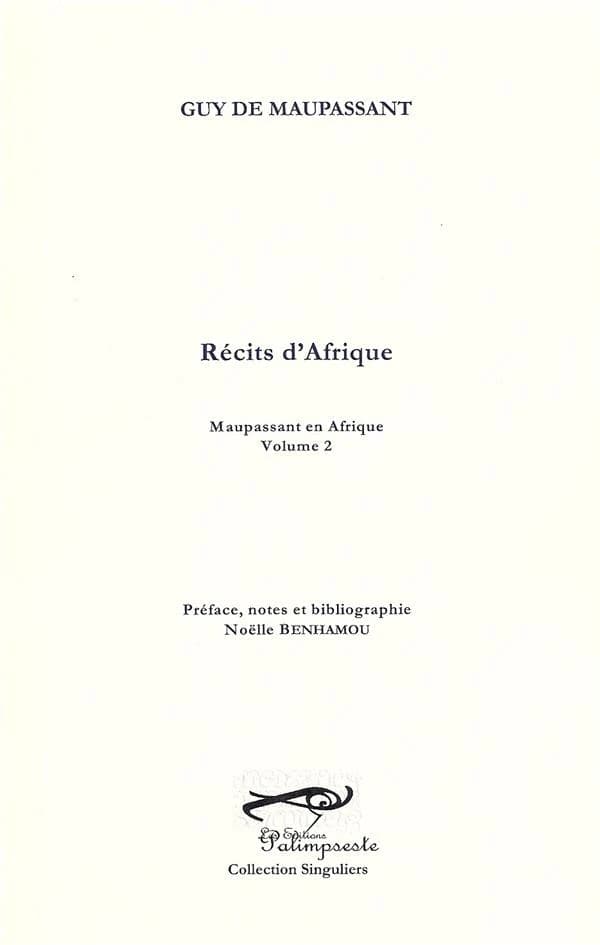 Récits d'Afrique