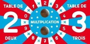 Table de multiplication de 2-3-4-5