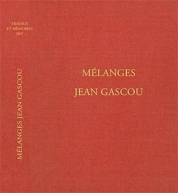 Mélanges Jean Gascou : textes et études papyrologiques, P. Gascou