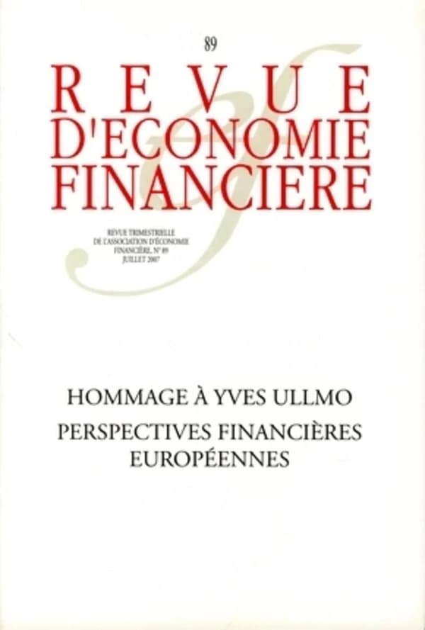 Hommage à Yves Ullmo : perspectives financières européennes