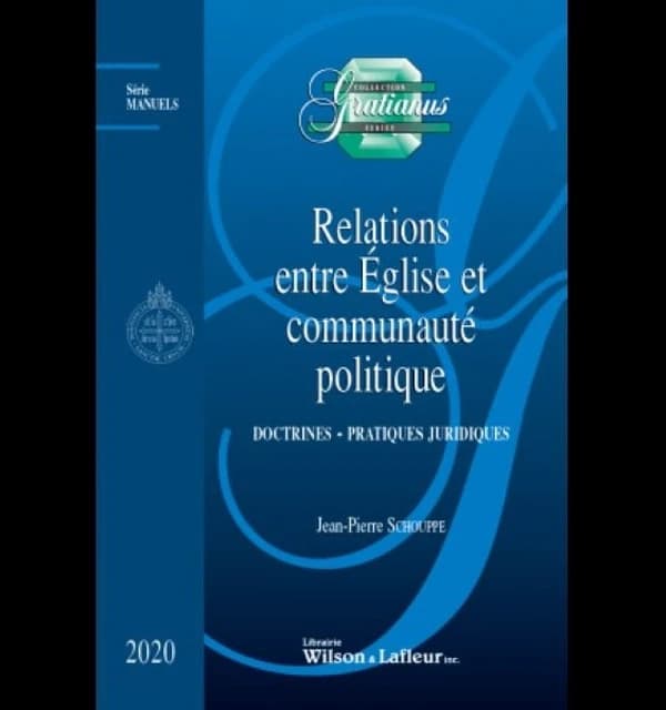 Relations entre Eglise et communauté politique : doctrines