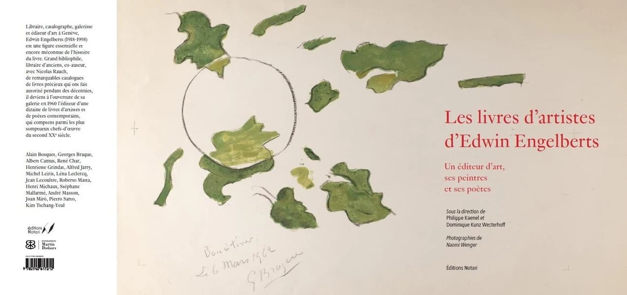 Les livres d'artistes d'Edwin Engelberts : un éditeur d'art, ses peintres et ses poètes