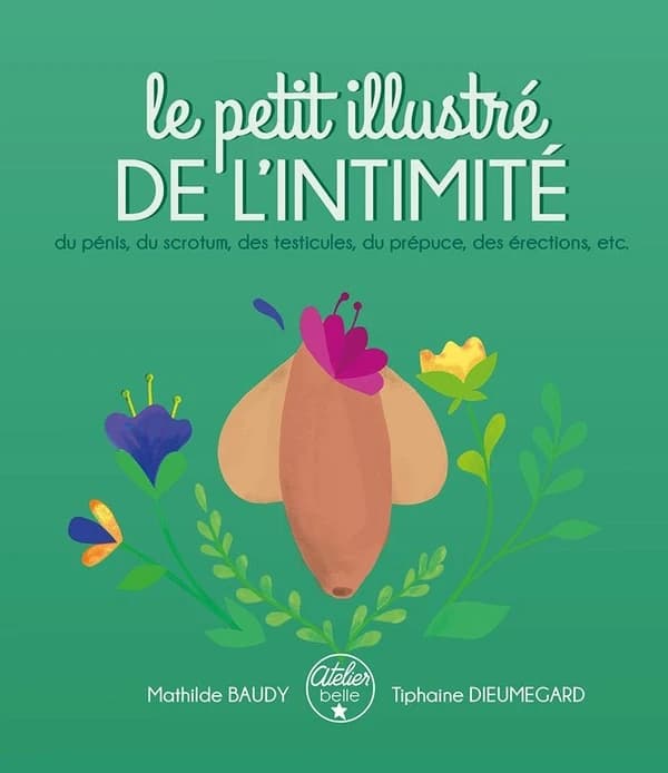 Le petit illustré de l'intimité du pénis, du scrotum, des testicules, du prépuce, des érections, etc.