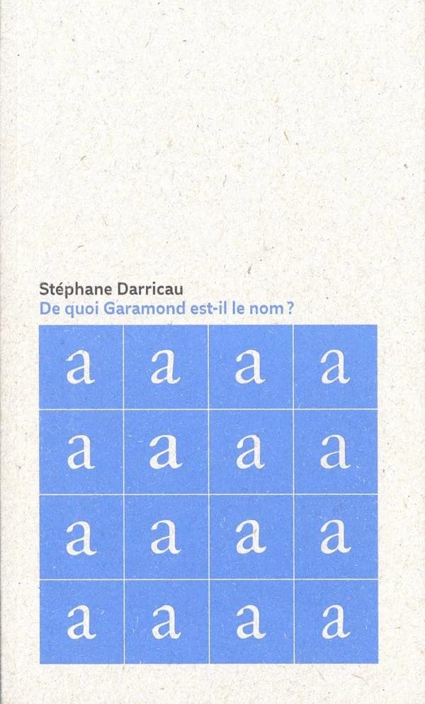 De quoi Garamond est-il le nom?