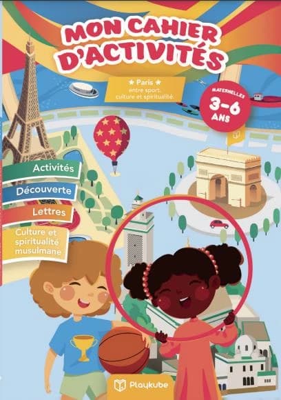 Mon cahier d'activités : Paris (3-6 ans)