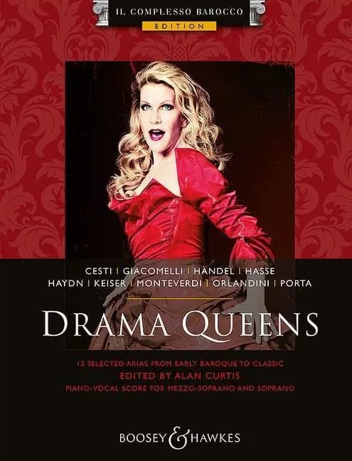 Drama queens : 13 selected arias from early Baroque to Classic : for mezzo-soprano and soprano