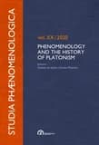 Phenomenology and the History of Platonism