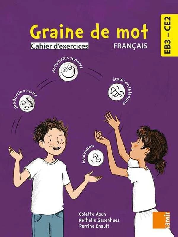 Cahier d'exercices EB3 CE2 ; graine de mot