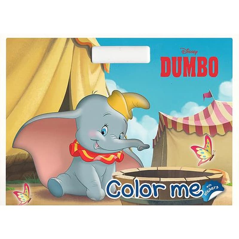 Disney Dumbo Color me with stickers
