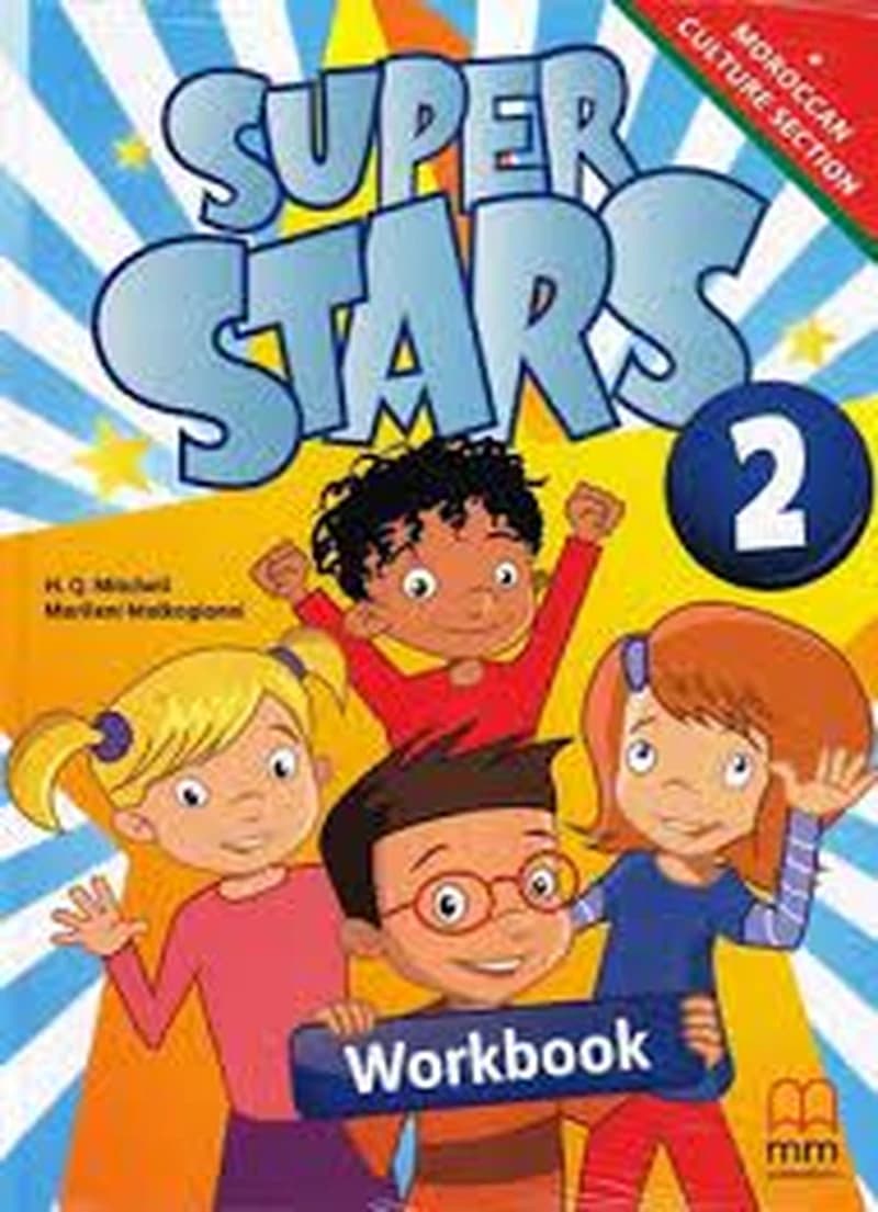 SUPER STARS 2 WORKBOOK (INCL. CD-ROM)
