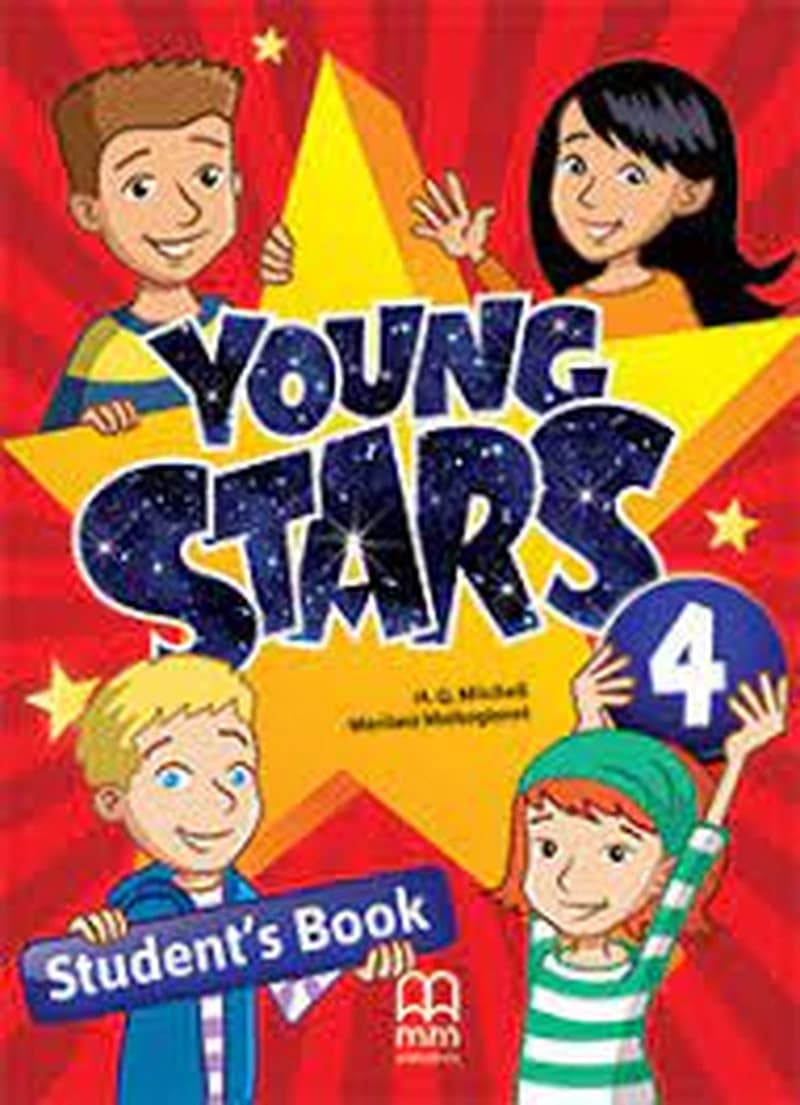PACK YOUNG STARS 4 (STUDENT'S BOOK+ WORKBOOK WITH CD- ROM+ THE WISHING FISH WITH CD-ROM)