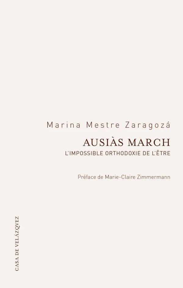 Ausiàs March : l'impossible orthodoxie de l'être
