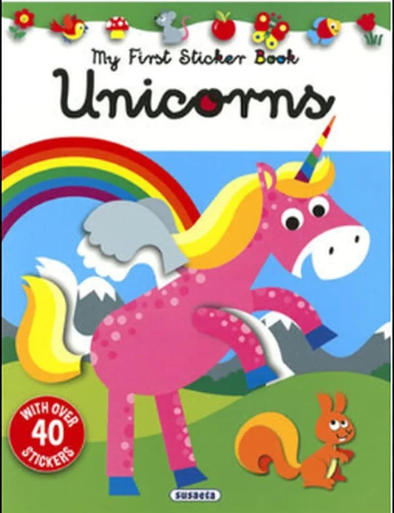 My first sticker book - Unicorns