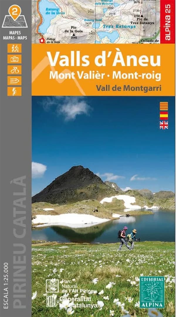 Valls d'Àneu : Mont Valièr Mont-roig : Vall de Montgarri