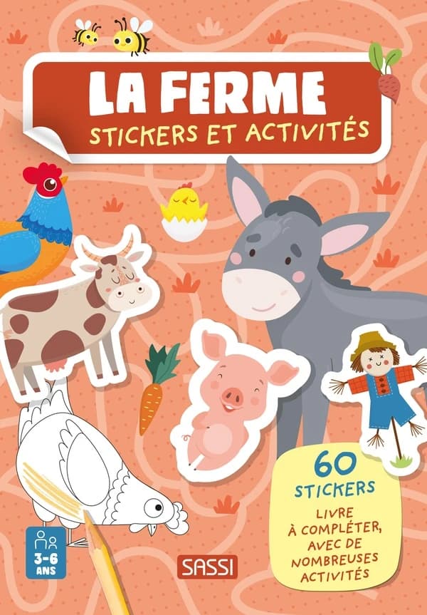 La ferme : stickers et activités