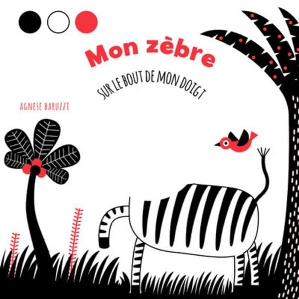 Mon zèbre : sur le bout de mon doigt