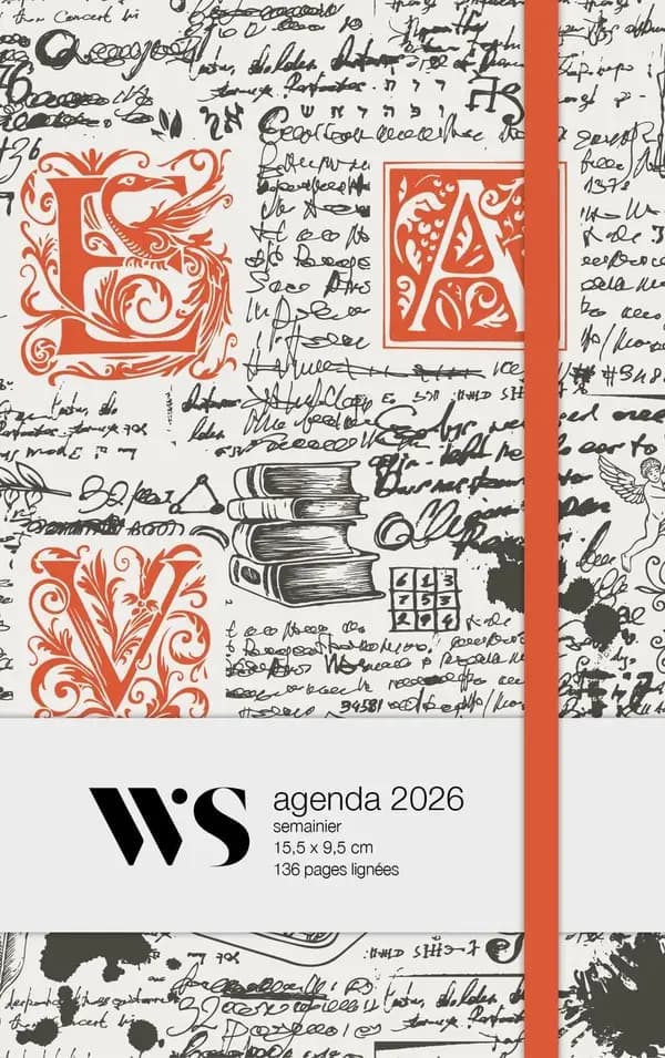 Livres et écriture : Agenda (édition 2026)