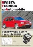 Manuale di riparazione meccanica Volkswagen Golf IV 1.9 SDI-TDI 90-110-115-130 e 150 cv 2a parte - RTA159