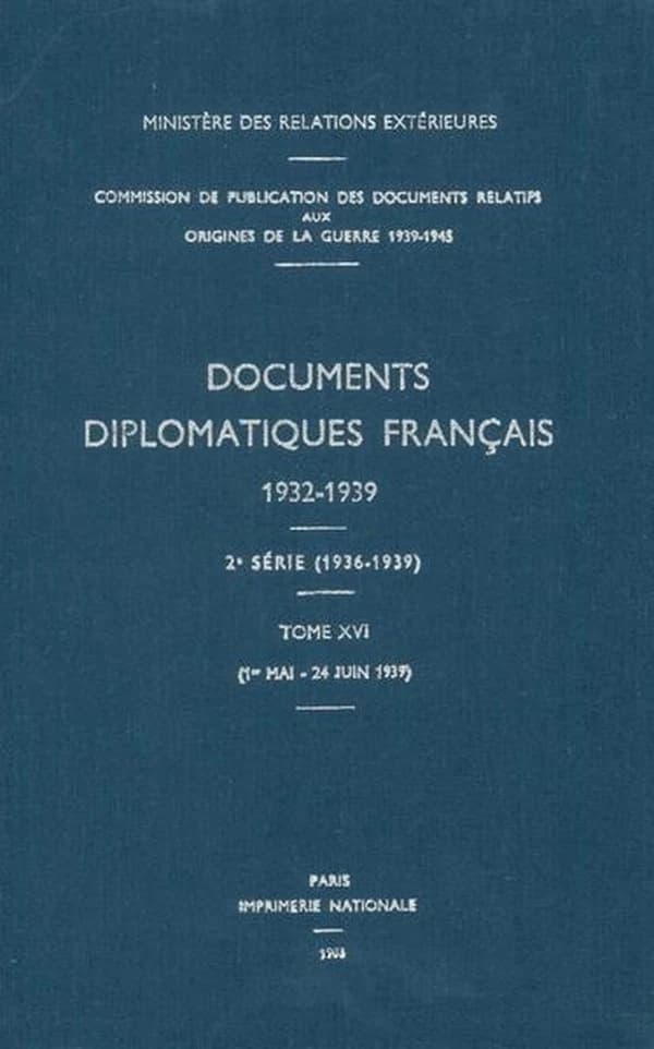 Documents diplomatiques francais
