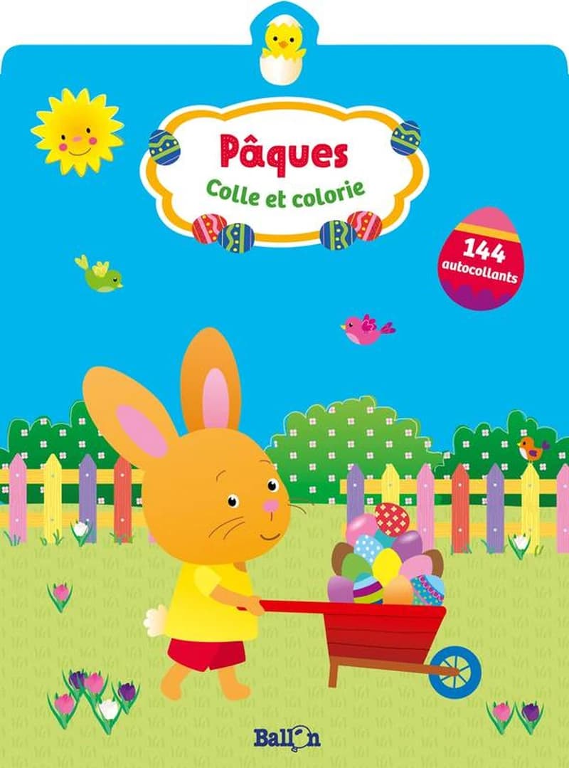 Pâques - 144 autocollants