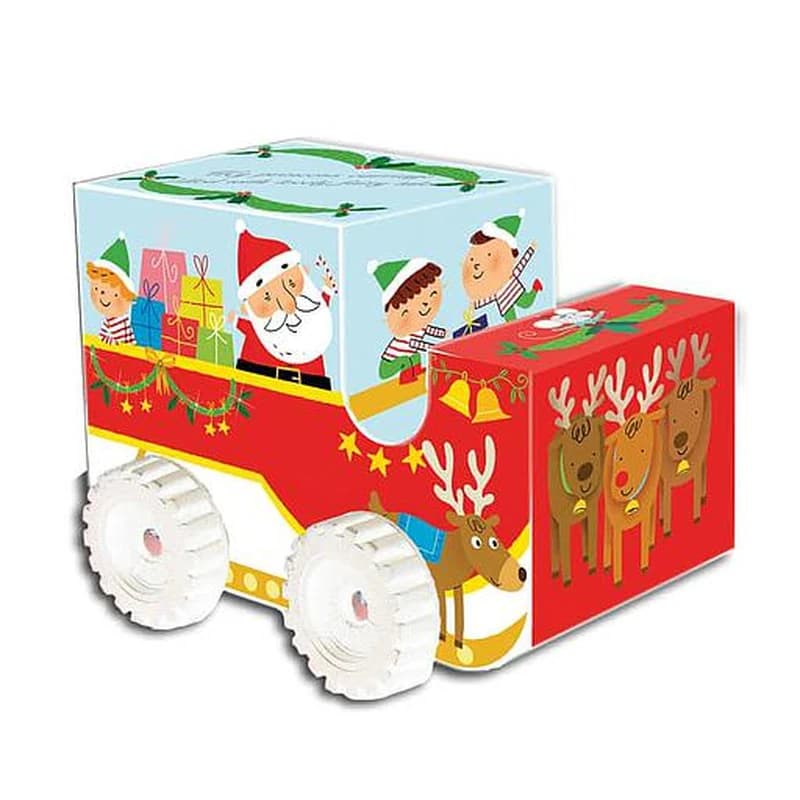 La bibliothèque du Père Noël ! - Coffret en 4 volumes : Les mots ; Le jour de Noël ; Les nombres ; Formes et couleurs