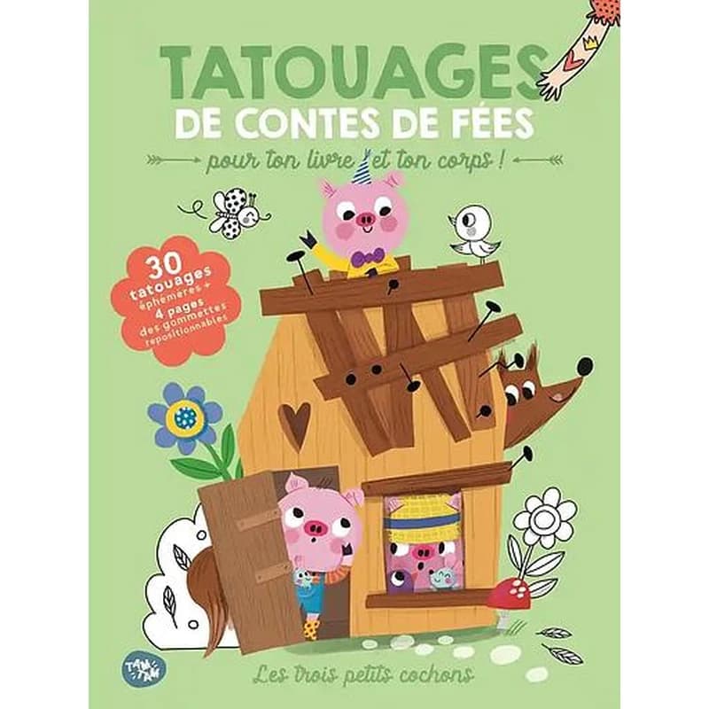 Tatouages : Les trois petits cochons