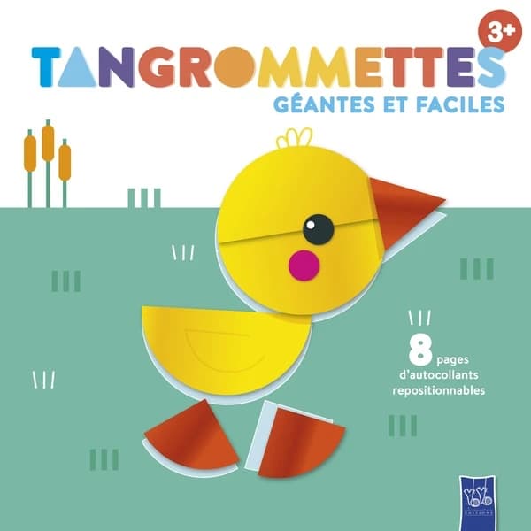 Tangrommettes géantes faciles : Le canard