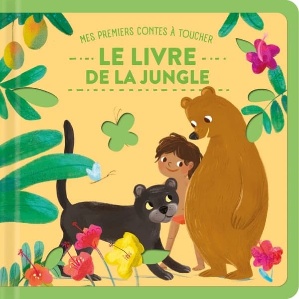 Le livre de la jungle : Mes premiers contes à toucher