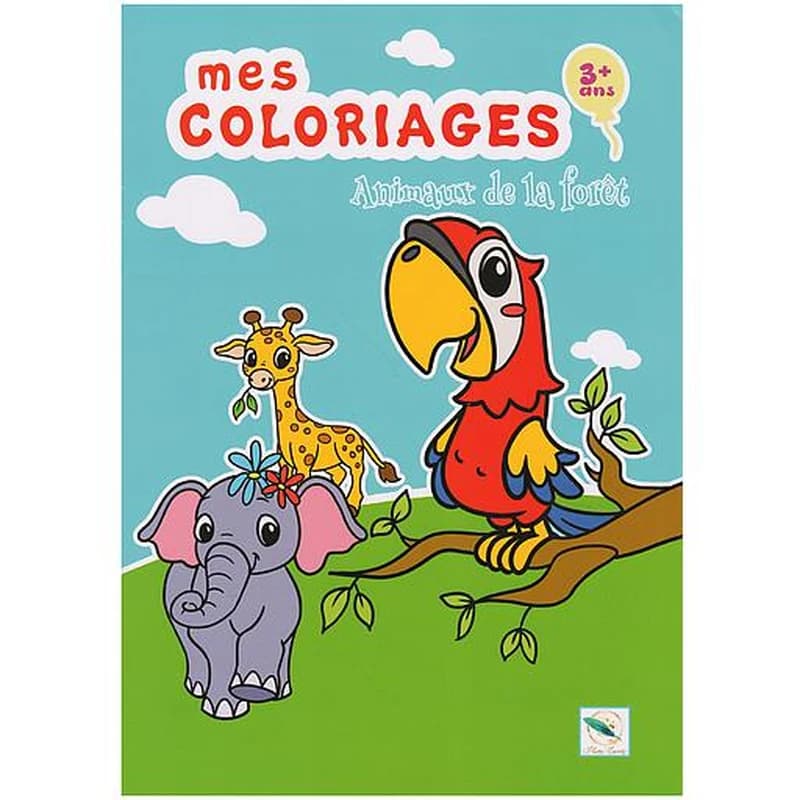 Mes coloriages Animaux de la forêt
