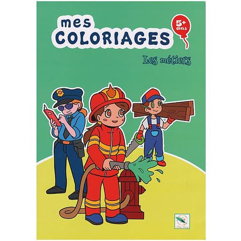 Mes coloriages Les métiers