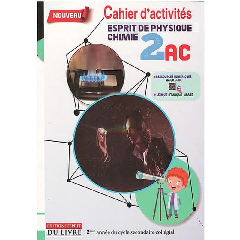 Esprit de Physique-Chimie 2e année collège - Cahier d'Activités