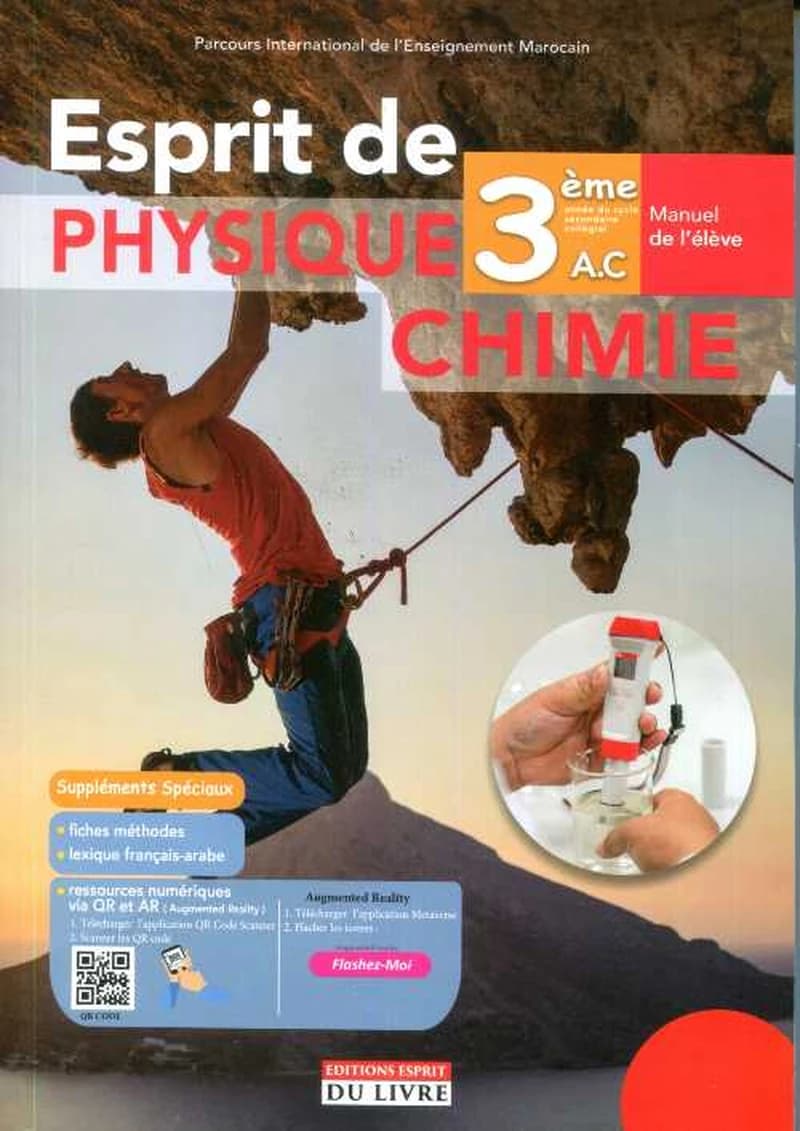 ESPRIT PHYSIQUE CHIMIE 3AC