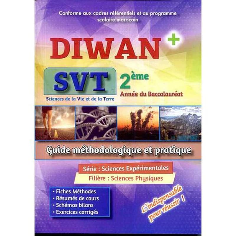 Diwan SVT 2 Bac filière Sciences Physique