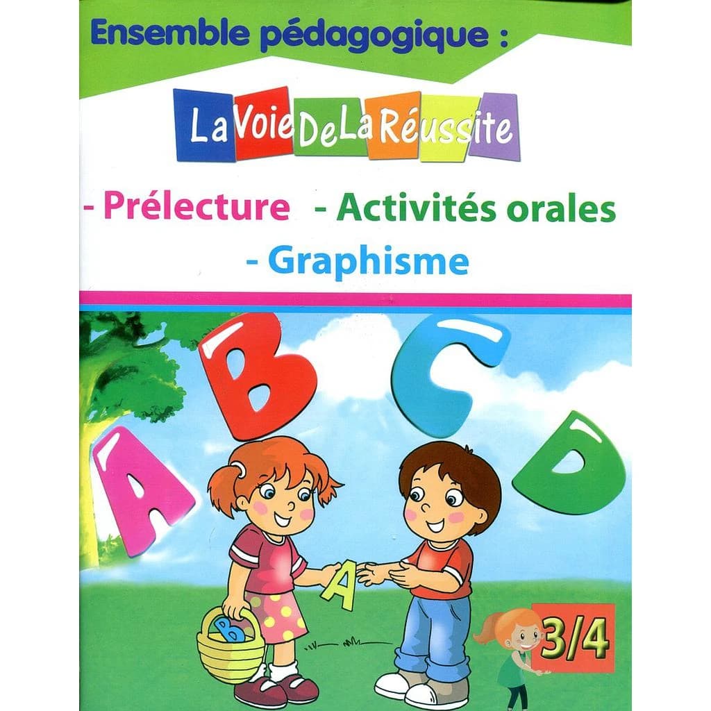 La voie de la réussite prélecture - activités orales - graphisme 3