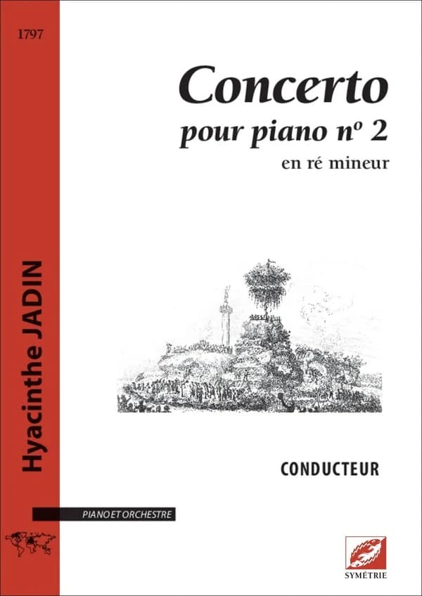 Concerto pour piano et orchestre n°2 (conducteur A4) : en ré mineur