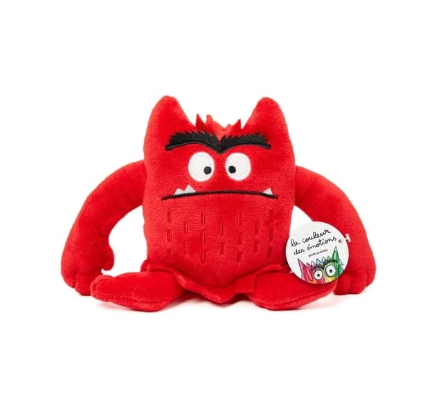Mini peluche Monstre Rouge