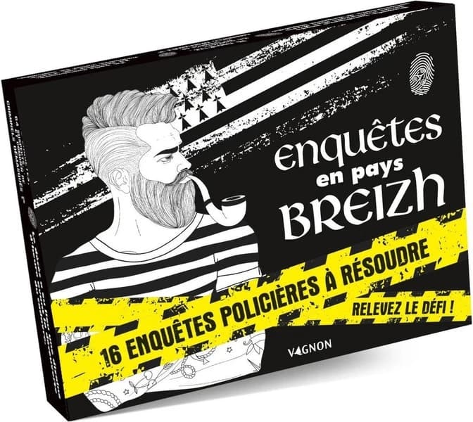 Enquêtes en pays breizh : 16 enquêtes policières à résoudre, relevez le défi !