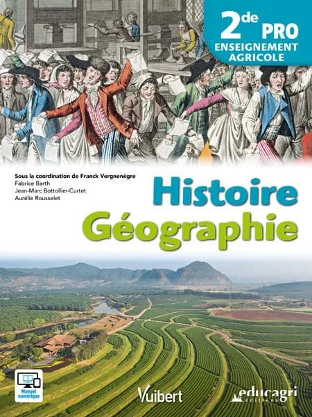 Histoire géographie ; BAC pro ; enseignement agricole ; 2de