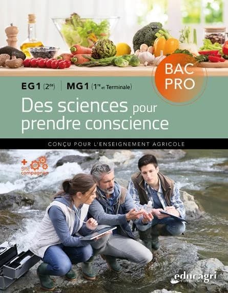 Des sciences pour prendre conscience bac pro eg1 (2de)