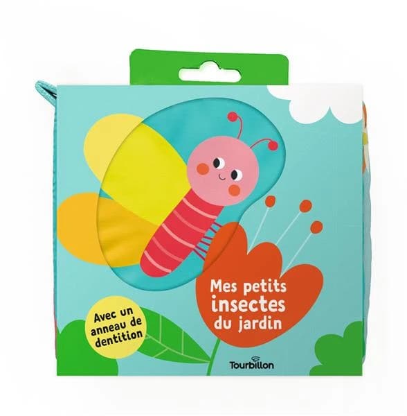 Mes petits insectes du jardin : avec un anneau de dentition