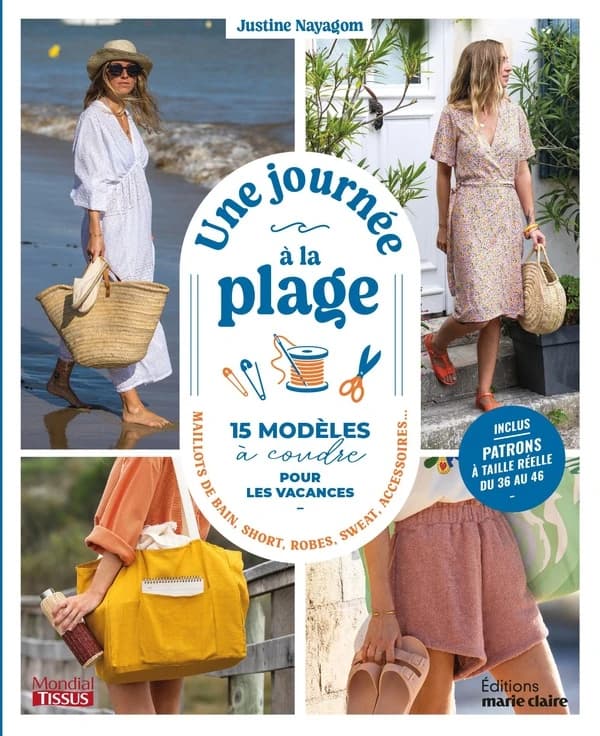 Une journée à la plage : 15 modèles à coudre pour les vacances