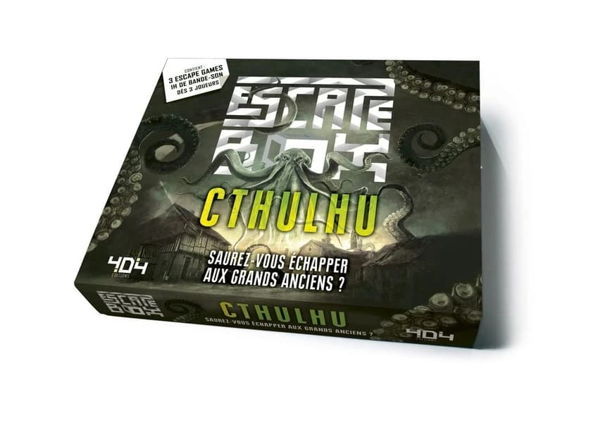 Escape box ; Cthulhu