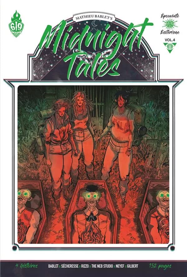 Midnight tales : épouvante, ésotérisme : 4 histoires. Vol. 4