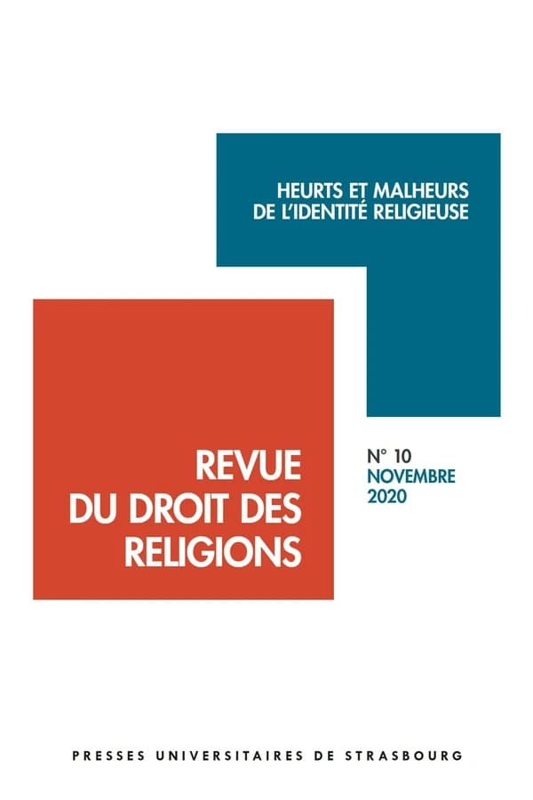 Revue du droit des religions n° 10