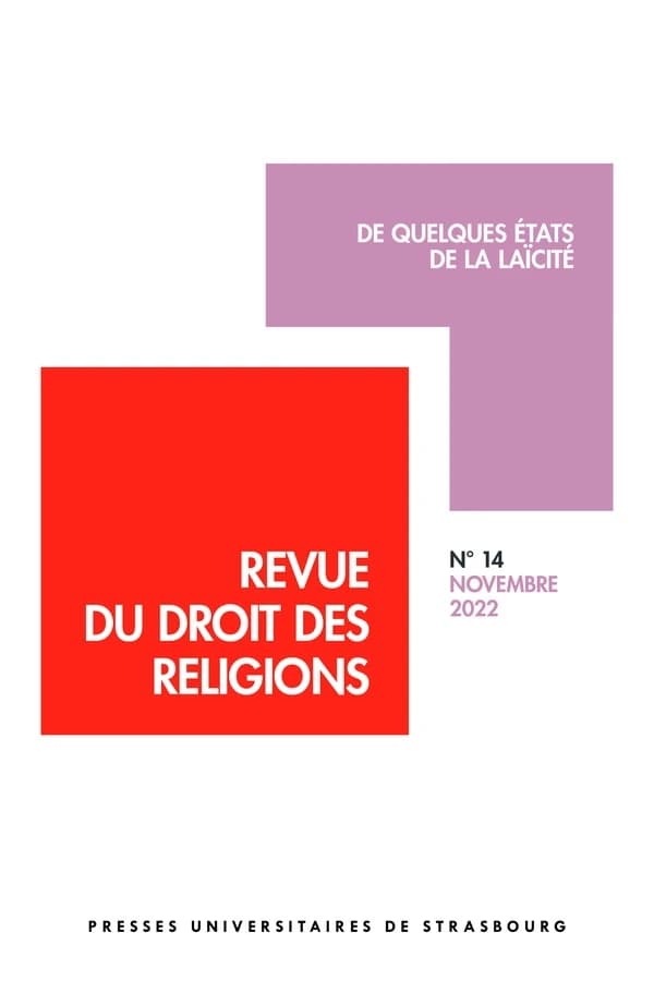 De quelques états de la laïcité